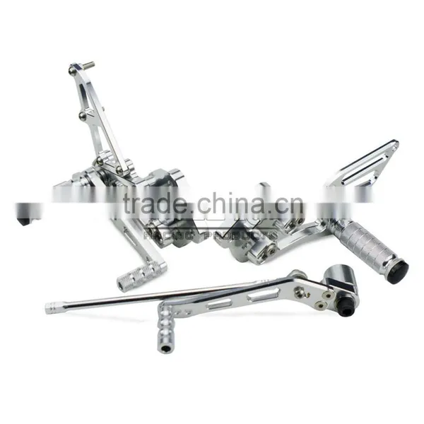 ARS-K6 Aftermarket CNC Forward Control Bracket Foot Peg Motorcycle for Suzuki GSXR 600/750 06-09 photo-6