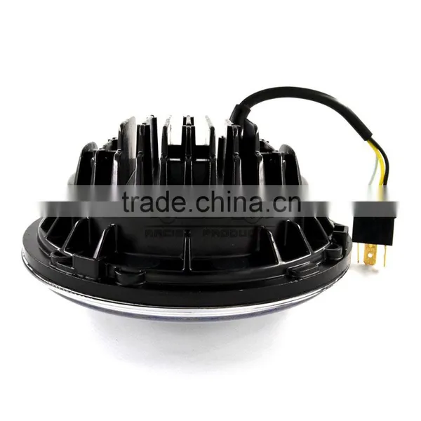 BJ-HL-012 Highly Recommended 7" Round 40W LED Projector Motorcycle Headlight photo-5