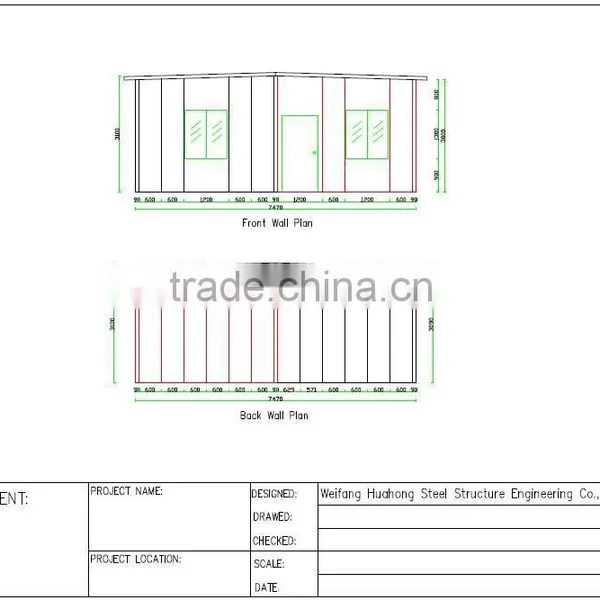 Beautiful and Comfortable One Bedroom Prefabricated Wedding House With New Pateneted Foamed Cement Board Design photo-5