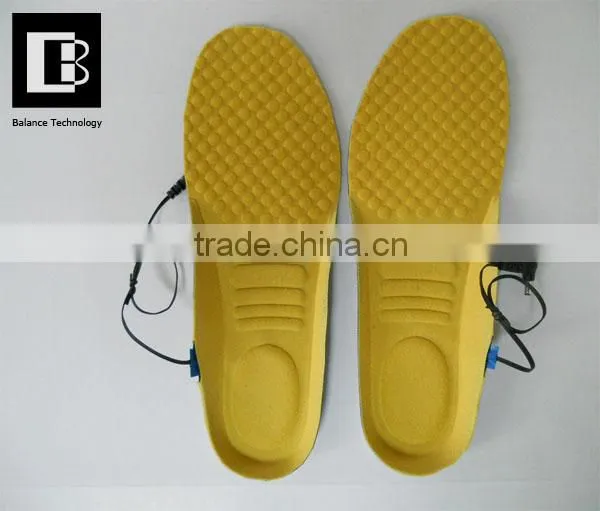 2016 Super Warm Rechargeable Shoes Heating Pad / Lithium Battery Insole, photo-3