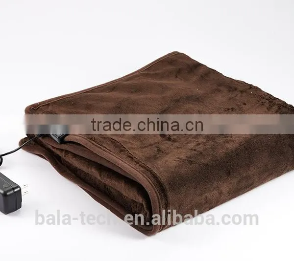 12volte Usb Warmer Type Heating Blanket for Home and Vehicle Travel Use