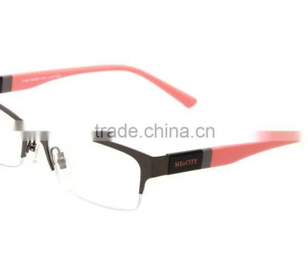 Hot Selling Optical Eyeglass Stainless Half Frame Optics for Unisex photo-2