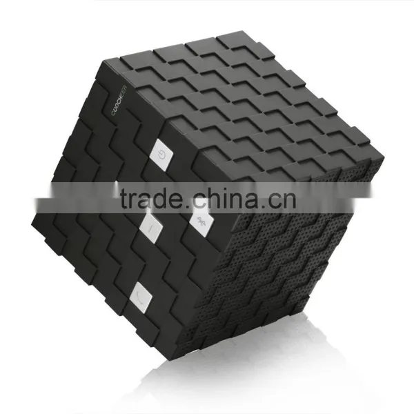 New Magic Cube Portable Wireless Bluetooth Speaker Black and White AM000081 photo-2