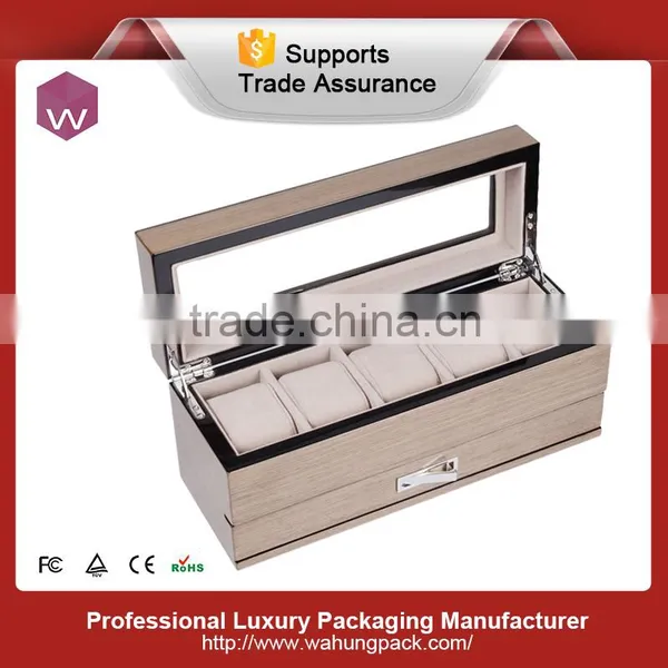 China Cheap and Luxury Wood Sale Watch Box photo-5