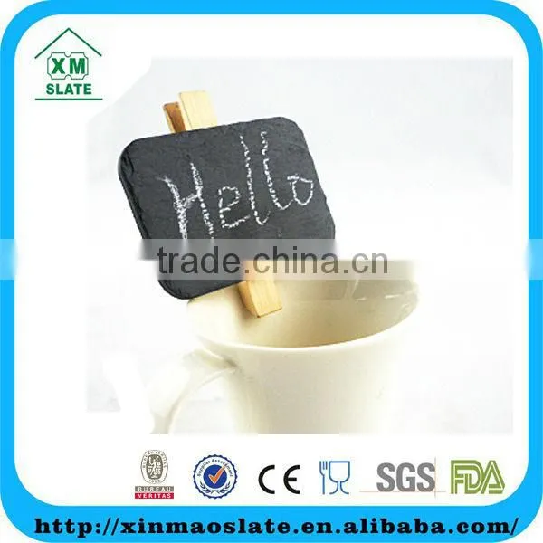 mini wooden chalkboard in rectangular shape