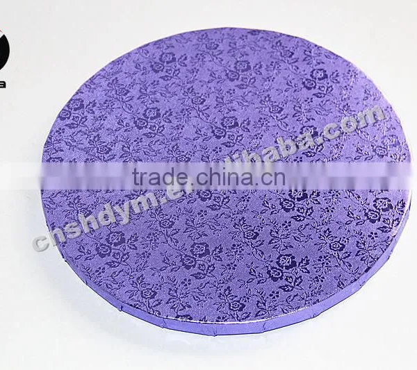 Round Coated Corrugated Cake Drum photo-2
