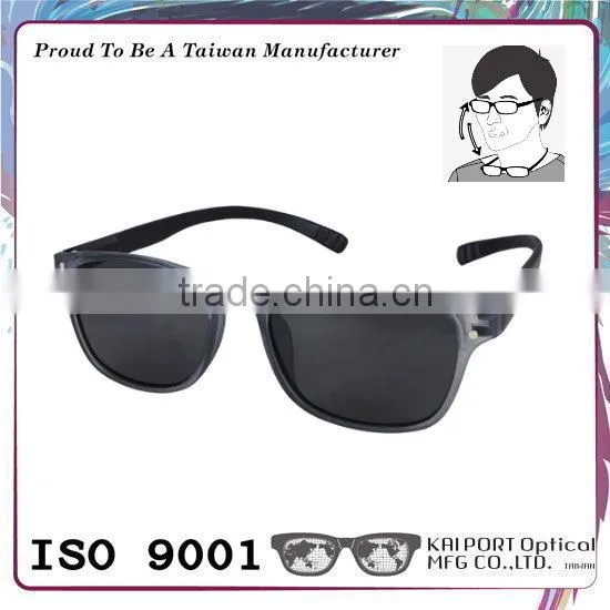 High Quality Long Temple Neon Color Design Polarized Lens Sunglasses photo-2