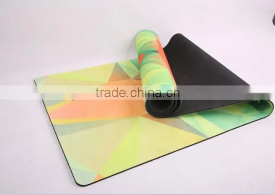 Hot Yoga Mat Foldable Reversible Machine Washable Eco-Friendly Gym Mat photo-4