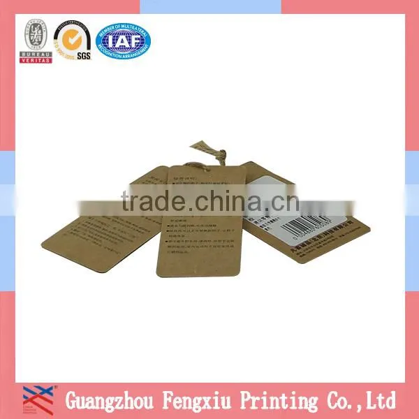 Paper Hangtag With Logo Printed for Garment photo-2