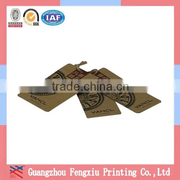 Paper Hangtag With Logo Printed for Garment photo-4