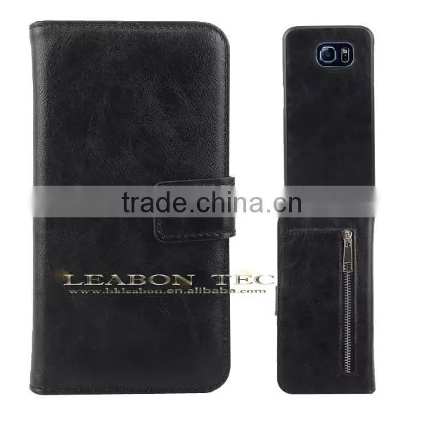 Best Selling Hot Chinese Products Supplier 2 in 1 Detachable Wallet and Phone Case for S6 Phone photo-3