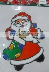 Waterproof Santa Claus PVC Sticker For Christmas Celebration photo-6