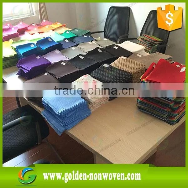 pp Nonwoven Fabric With Cross Pattern Used for Shoes photo-5