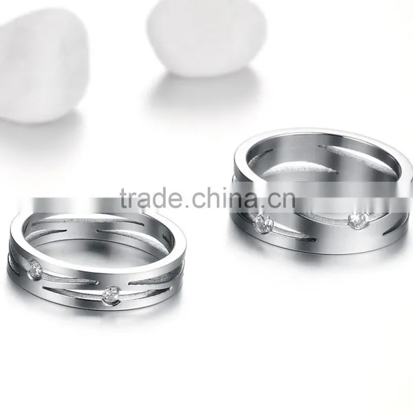 High Quality Silver Couple Rings Jewelry Peruvian Wedding Rings photo-3