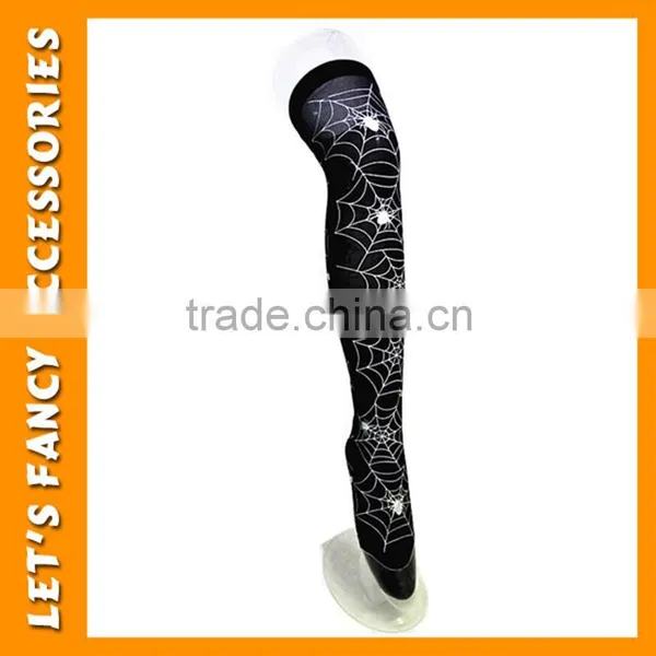 PGSK0186 Party Halloween Costume Nylon Stocking Sexy Lady Cosplay Accessories Spider Web Design of Stocking