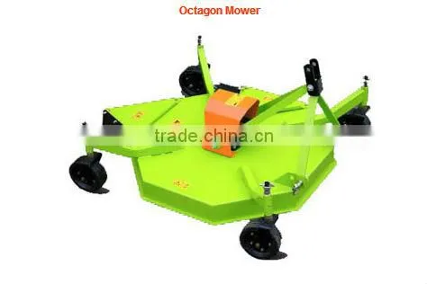 Octagon mower for tractor