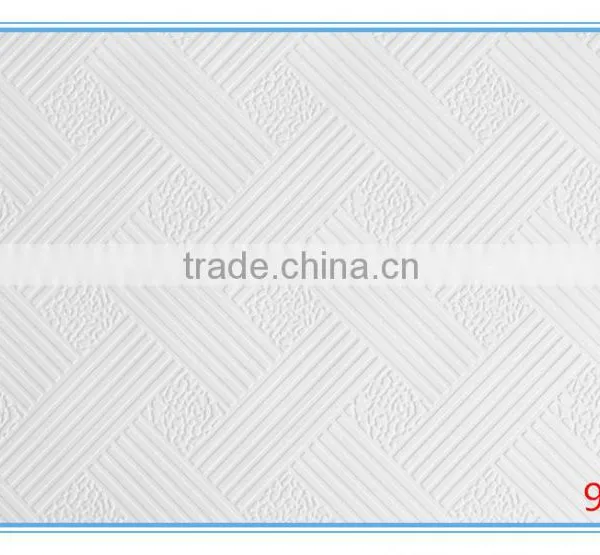 Pvc Laminated Gypsum Ceiling Tiles Plasterboard photo-6