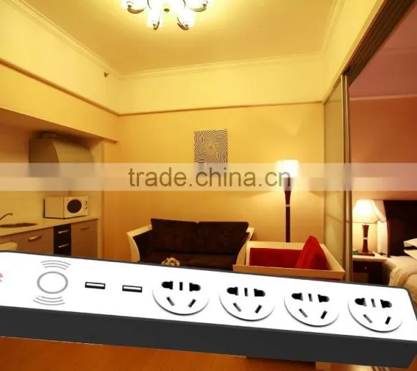 Wifi Remote Control Extension Sockets 2000W 10A 4 Sockets Switches Timing Smart Power Strip photo-6