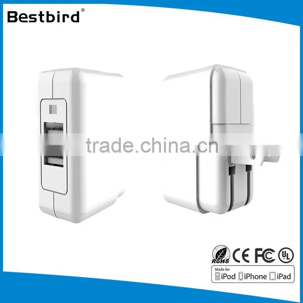 HLT Emergency 5V/2.4A Portable Mobile Phone AC Charger photo-4