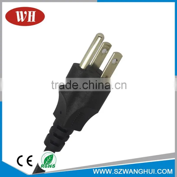 American ac Power Cord Plug Conductor 3 Pin Power Cord United States photo-4