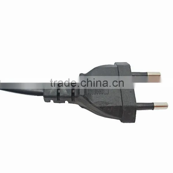 China Manufacturer of Power Cable/ European Strand 8 Tail 2 Pin Power Cord photo-2