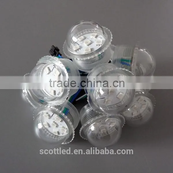 Round Digital 35mm 6pcs Party Dots Led Lights - ic Ucs1903 Supplier's Choice photo-2