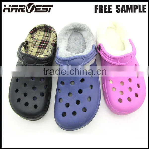Hot Selling New Warm Eva Clog for Winter , Classic Winter Eva Clog