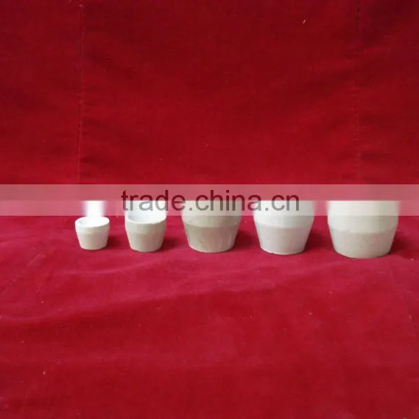 Ceramic Smelting Fire Assay Cupels For Gold And Mineral photo-2
