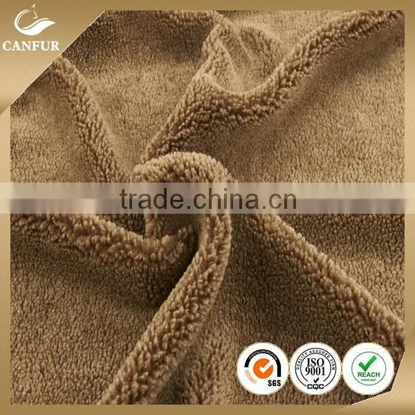 Plain Dyed Warp Knitting Wool Fabric