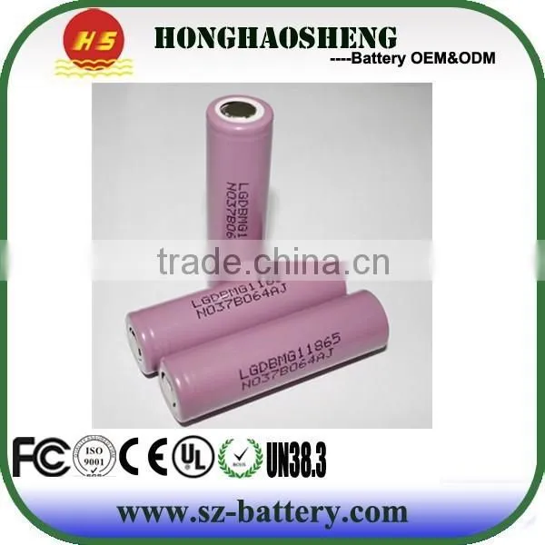 Hot New Products for 2015 LG MG1 2900mah e Bike li Ion Battery 18650 Rechargeable Lithium Battery photo-2