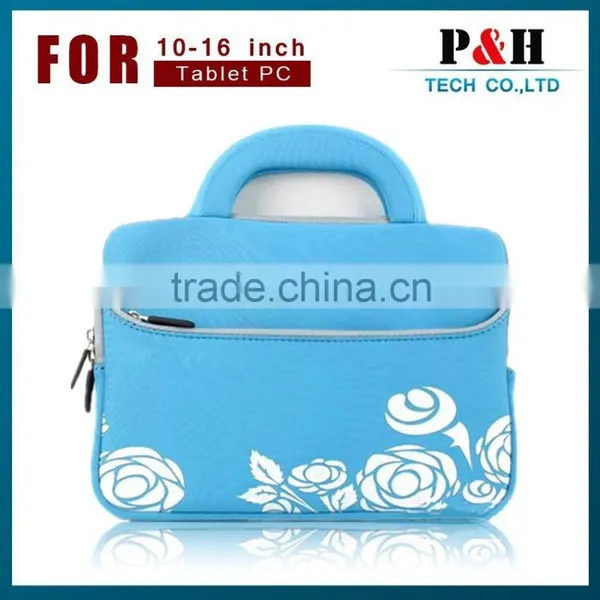 New Design Trendy Ladies Neoprene Zipper Fancy Laptop Bags photo-6
