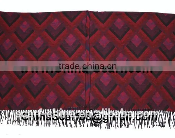 Wholesale Fringed Wool Scarf photo-2