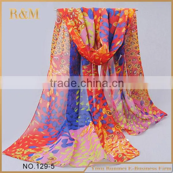 Newest Factory Sale Unique Design Personalized Silk Scarf Wholesale photo-5