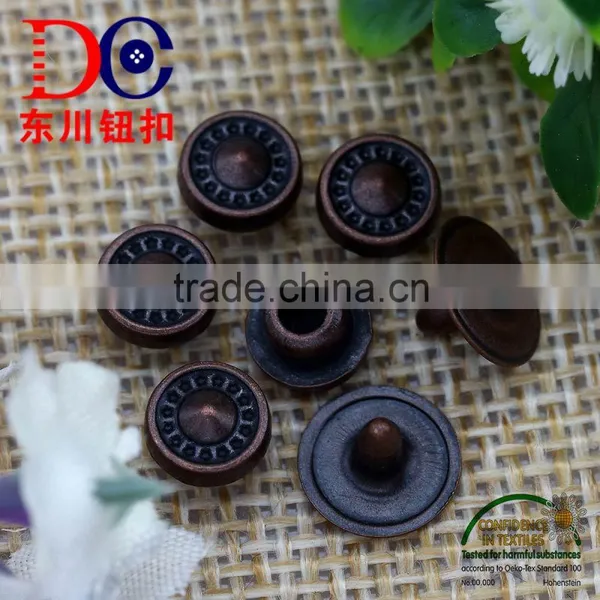 Fashion High Quality Metal Plating Nickel Free Lead Free Jeans Button and Rivets photo-5