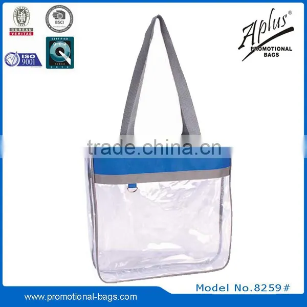 2015 Portable PVC Custom Felt Tote Bag Bags With Metal Buckle photo-6