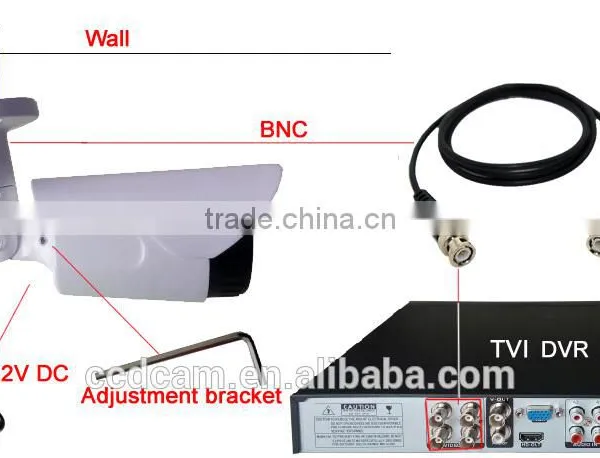 HD 1080P TVI Camera IR Night Vision Onvif P2P 1MP Digital 2MP Security Camera Outdoor photo-4