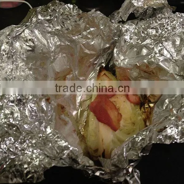 High Light Household Aluminium Foil / Kitchen Fiol for Roll or Sheet photo-2