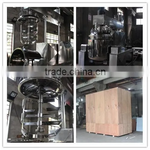 Shaving Cream Stainless Steel Vacuum Emulsifying Mixer photo-5