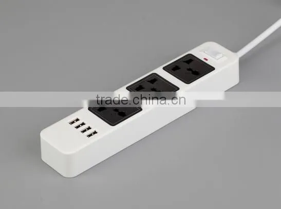 2500w Power Extension Socket With USB Charging Port photo-5
