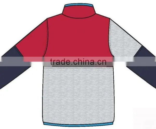 Children Color Blocked Soft Micro Fleece Jacket photo-2