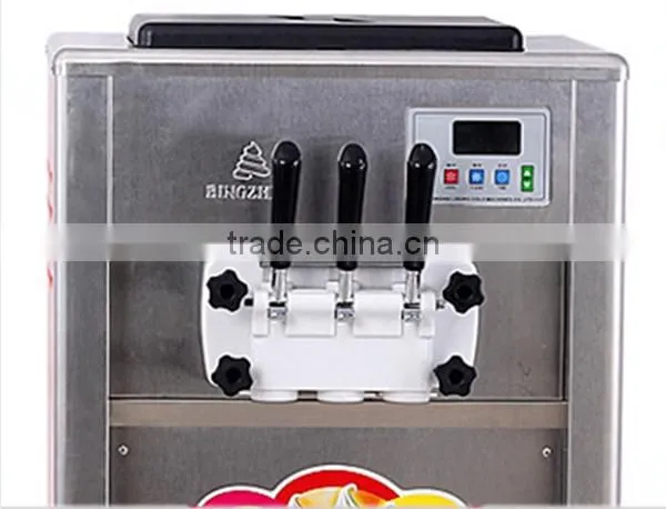 Hot Sale 3 Flavors Soft Ice Cream Machine For Sale photo-3