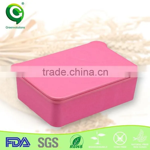 Sustainable Bento Lunch Box Eco-friendly Leakproof Box photo-3