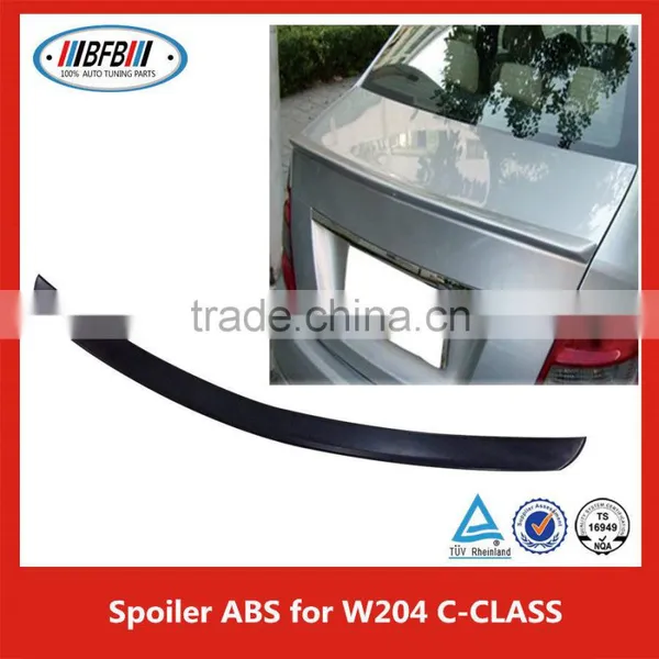 Primer New Merce Des C Class W204 Factory Style ABS Spoiler