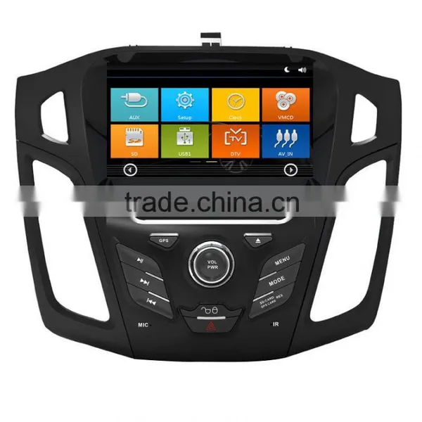 Wholesale Car fm Radios Audio Multimidea Player Car Dvd Gps Navigation for Ford Focus 2012 Support Phone 3G DVR SWC BT photo-2