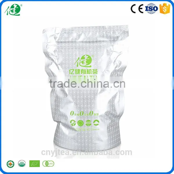 China Free Additives Green Dried Tea Leaves Organic Green Tea photo-6