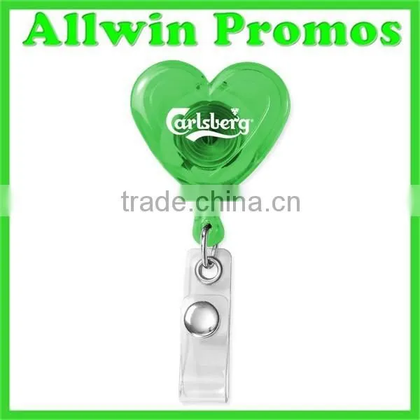 Eco-friendly Heart Shaped Badge Reel photo-5