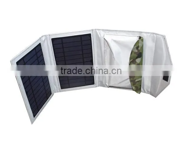 Universal 7W Monocrystalline Portable Foldable Solar Panel Charger photo-3