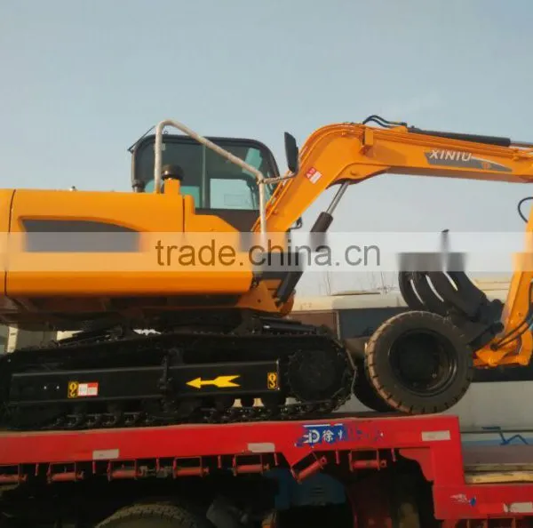 Earth Moving Machines 8ton Excavator Part Excavators Working photo-6
