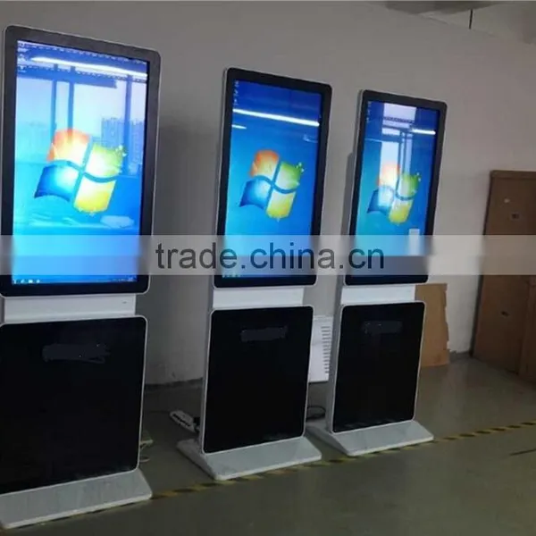 42 Inch Commercial Floor Standing Split Screen Wifi Monitor photo-6