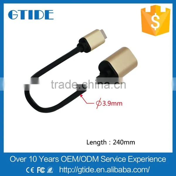 Wholesale Colourful Popular Super Female to Male Micro USB Hub 3.1 Type C for Microsoft photo-2